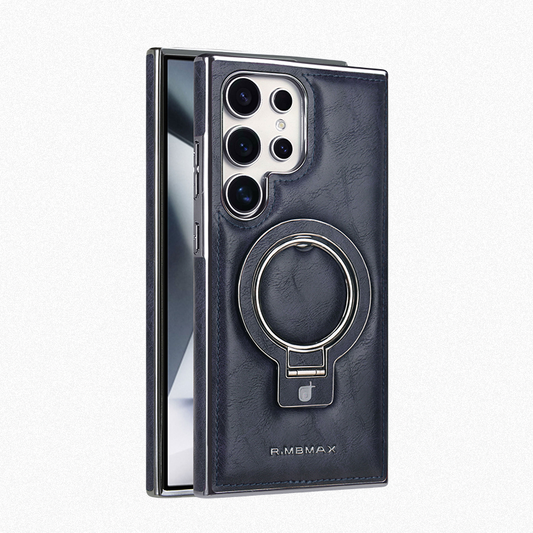 Leather Magnetic Holder Phone Case LEKCASE