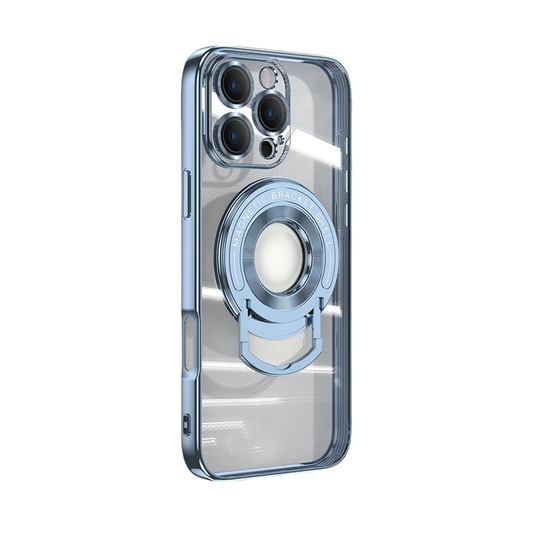 Electroplating Magnetic Bracket Mobile Phone Case LEKCASE