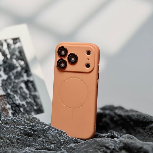 LEKCASE Slim Magnetic Silicone iPhone 17 Case with Lens Protection LEKCASE