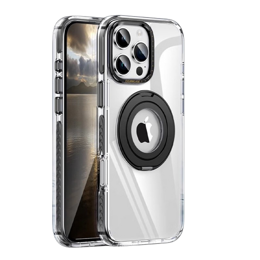 Two-color transparent magnetic rotating bracket first shell LEKCASE