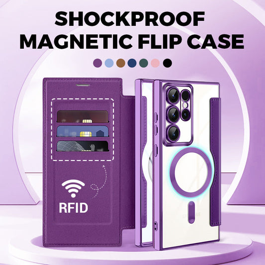 New Leather Textured Flip Mobile Phone Case For Samsung