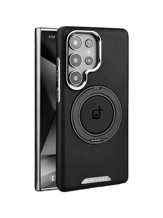 Magnetic Rotating Bracket Leather Protective Cover