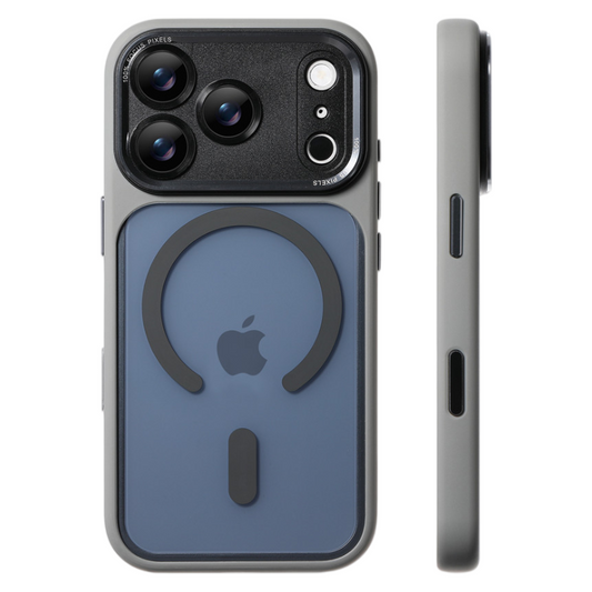 iPhone 17 Series Silicone Magnetic Case – Rear Magnet, Shockproof & Durable LEKCASE