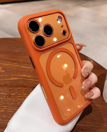 LEKCASE iPhone 17 Series Non-Yellowing Magnetic Lens Full Coverage Phone Case LEKCASE