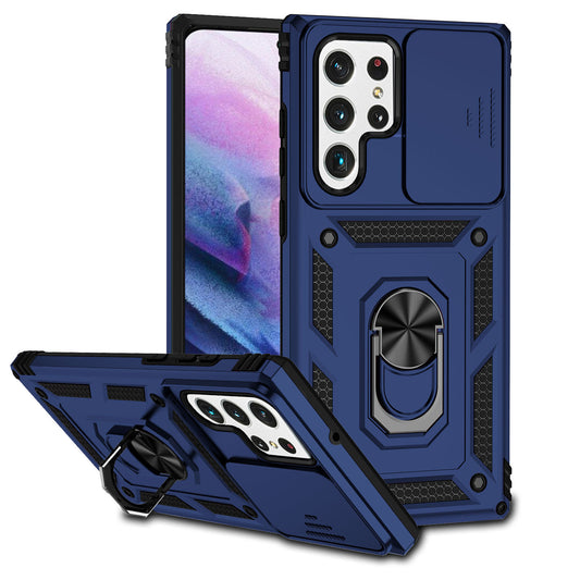 Magnetic Protective Cover With Window Holder And Wireless Charging LEKCASE