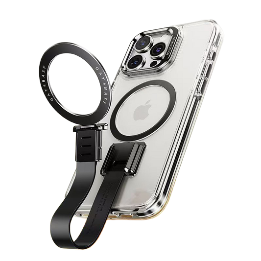 Anti-fall lanyard phone case with stand and magnetic suction LEKCASE