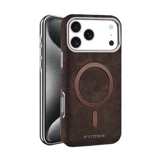 iPhone 16 Pro Max Magnetic Business Leather Case LEKCASE