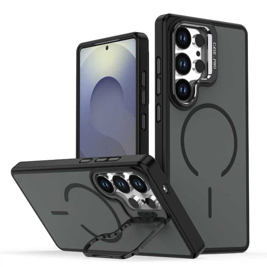 Two-Tone Soft-Touch Magnetic Phone Case with Lens Stand(副本) LEKCASE