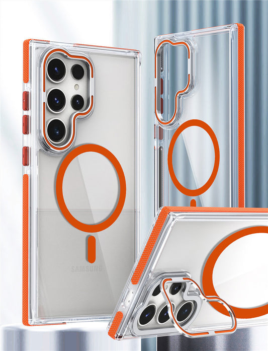 Samsung S26 Ultra Lens Cover Stand Phone Case LEKCASE