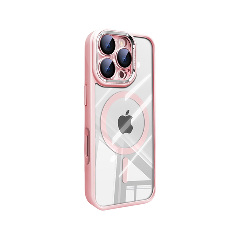 iPhone Silicone Magnetic Case: Rear Magnet, Shockproof & Durable