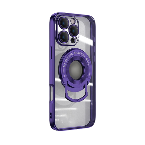 Electroplating Magnetic Bracket Mobile Phone Case