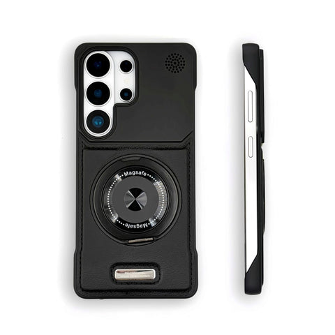 Samsung Semi-Enclosed Magnetic Phone Case with Rotating Stand LEKCASE