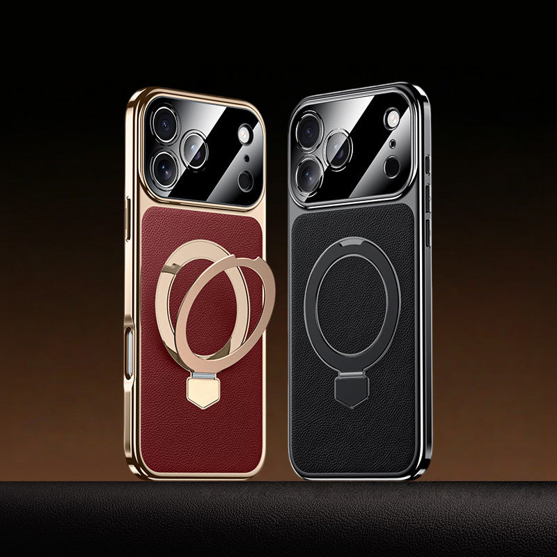 Business Professionals Magnetic Leather Case for iPhone LEKCASE