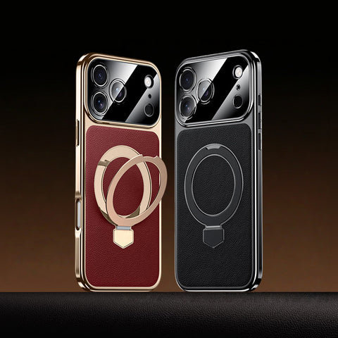 Business Professionals Magnetic Leather Case for iPhone LEKCASE