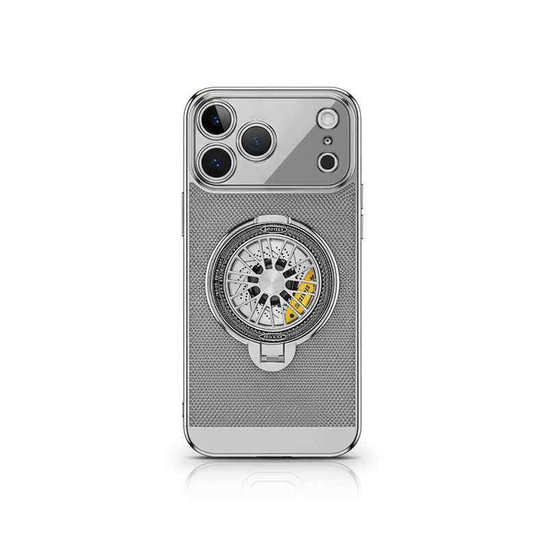 LEKCASE iPhone 17 Series Magnetic Cooling Case | 360° Rotating Stand & Shockproof Protection LEKCASE