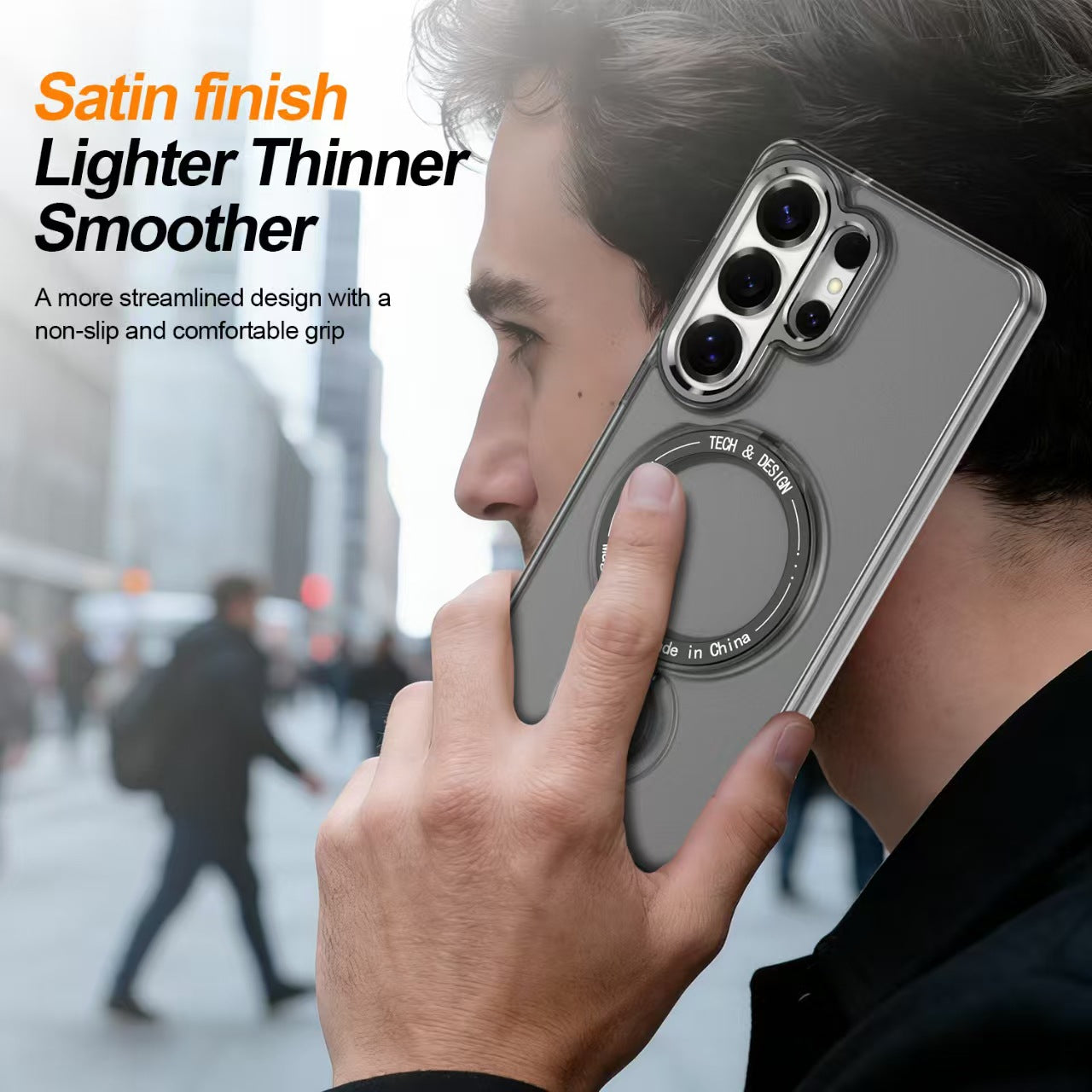 Samsung Galaxy S26 Series Magnetic Case with 360° Rotating Stand LEKCASE