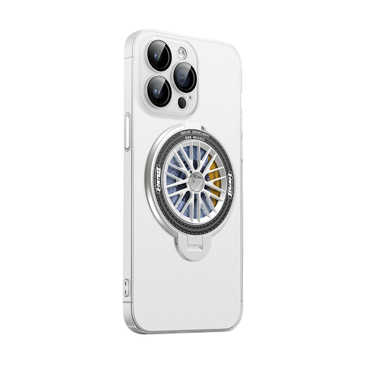 Apple Gradient Decompression Gyro Magnetic Bracket Mobile Phone Case