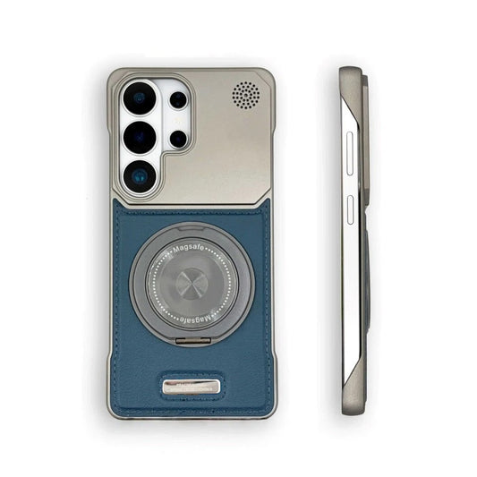 Samsung Semi-Enclosed Magnetic Phone Case with Rotating Stand LEKCASE