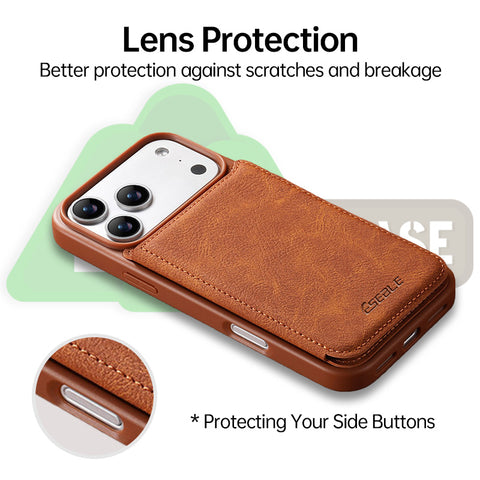 LEKCASE iPhone 17 series flip card holder phone case LEKCASE