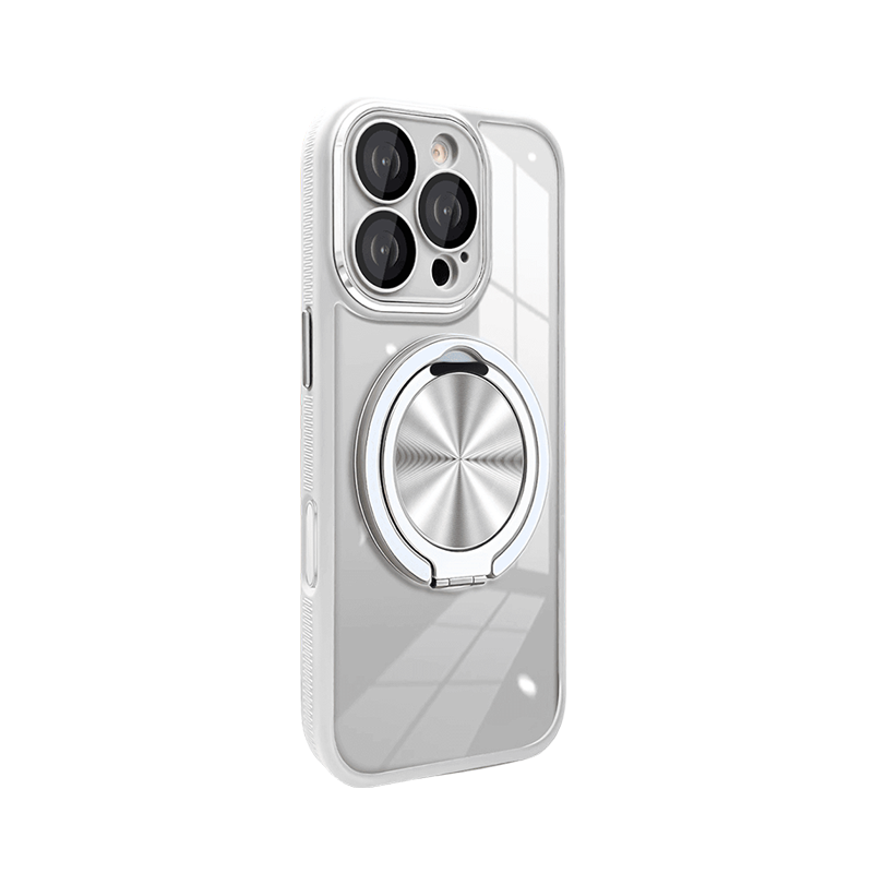 Magnetic High-transparency Rotating Bracket Mobile Phone Case