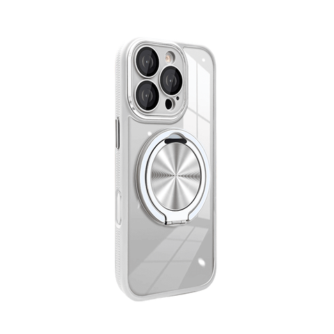 Magnetic High-transparency Rotating Bracket Mobile Phone Case