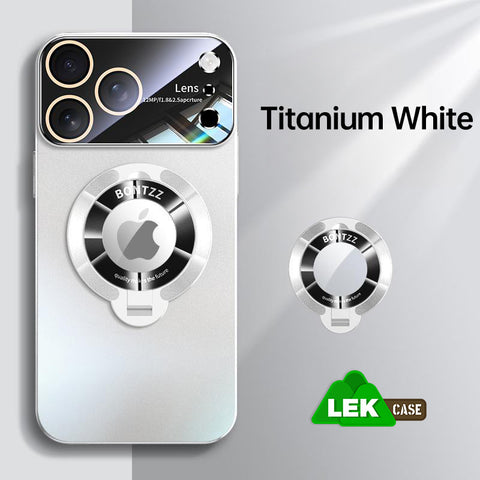O-Ring MagSafe Case for iPhone 17 | Clear Grip Stand LEKCASE