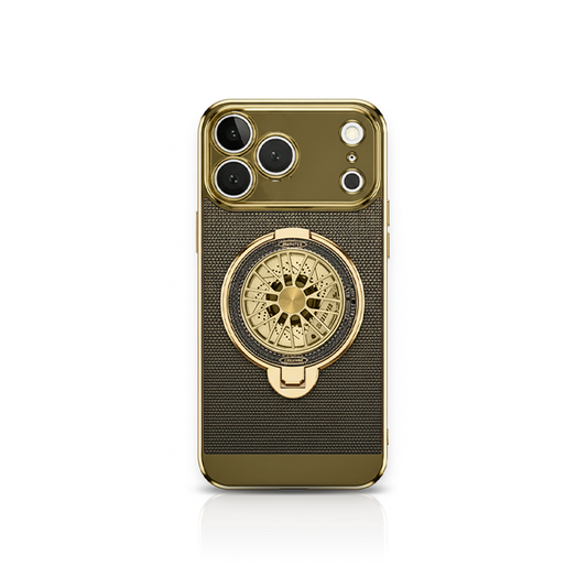 LEKCASE iPhone 17 Series Magnetic Cooling Case | 360° Rotating Stand & Shockproof Protection LEKCASE