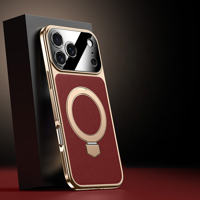 Business Professionals Magnetic Leather Case for iPhone LEKCASE