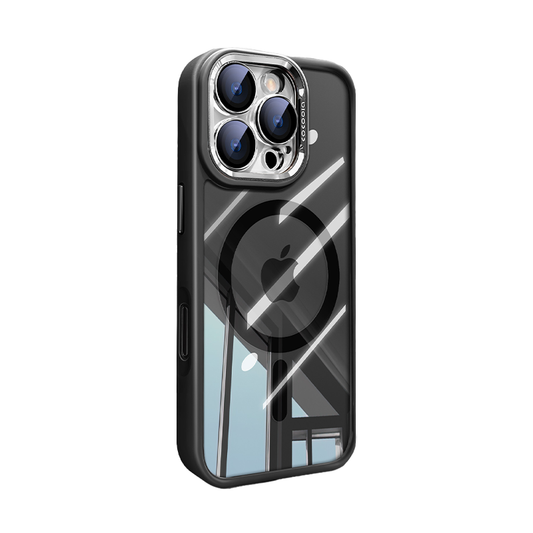 LEKCASE | Silicone Magnetic Case: Rear Magnet, Shockproof & Durable