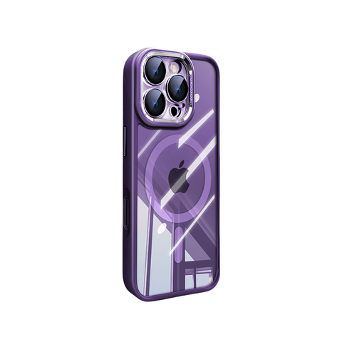 iPhone Silicone Magnetic Case: Rear Magnet, Shockproof & Durable
