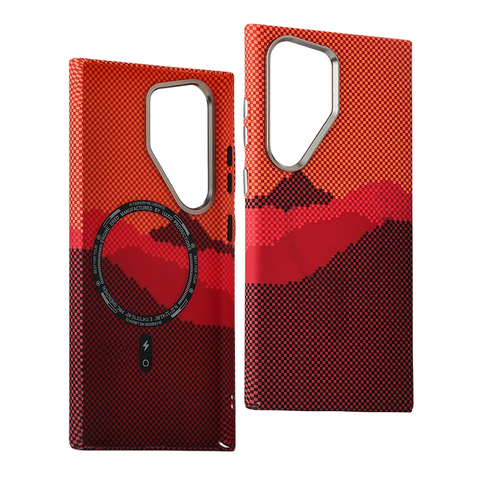 Kevlar Textured Magnetic Protective Cover For The Metal Frame