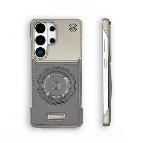 Samsung Semi-Enclosed Magnetic Phone Case with Rotating Stand LEKCASE