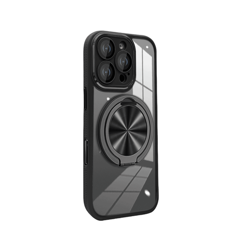 Magnetic High-transparency Rotating Bracket Mobile Phone Case