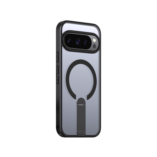 Magnetic Transparent Phone Case With Stand