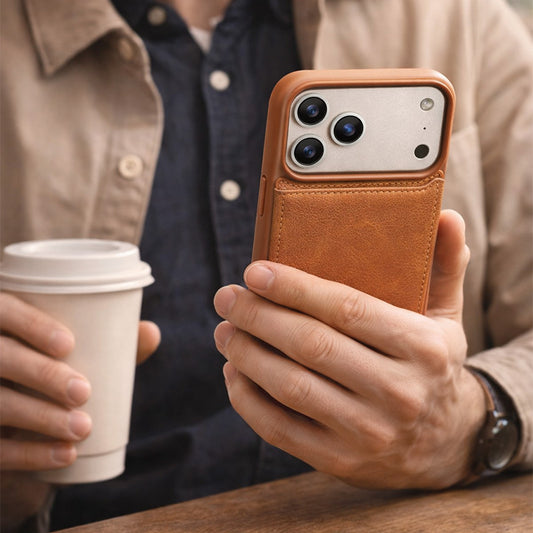 LEKCASE iPhone 17 series flip card holder phone case LEKCASE