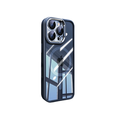 iPhone Silicone Magnetic Case: Rear Magnet, Shockproof & Durable