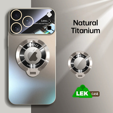 O-Ring MagSafe Case for iPhone 17 | Clear Grip Stand LEKCASE