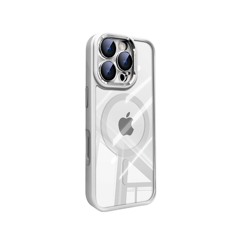iPhone Silicone Magnetic Case: Rear Magnet, Shockproof & Durable