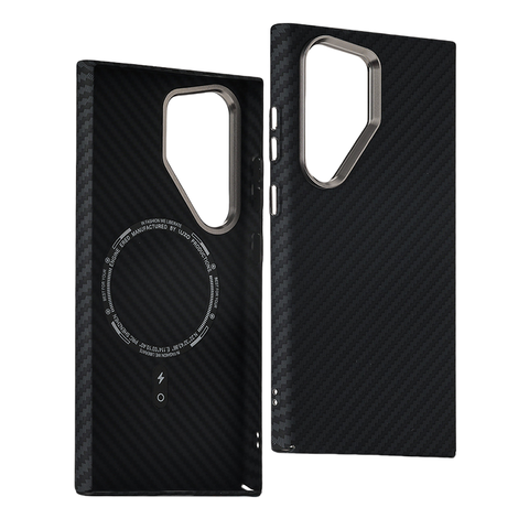 Kevlar Textured Magnetic Protective Cover For The Metal Frame