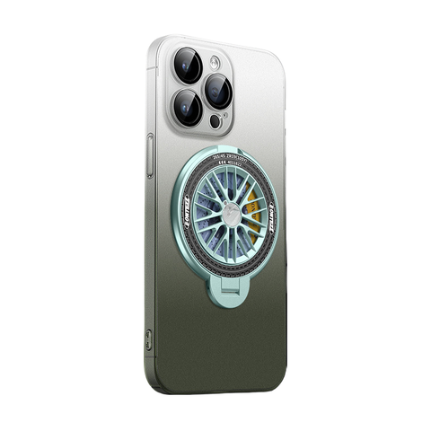 Apple Gradient Decompression Gyro Magnetic Bracket Mobile Phone Case
