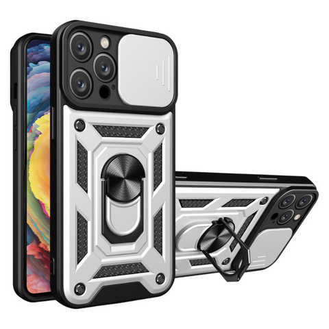 iPhone Mech Protective Sliding Window Phone Case LEKCASE