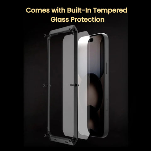 Metal shockproof magnetic phone case for iPhone LEKCASE