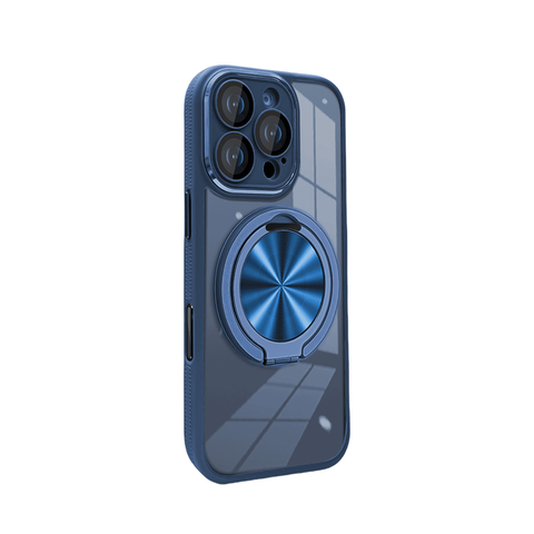 Magnetic High-transparency Rotating Bracket Mobile Phone Case