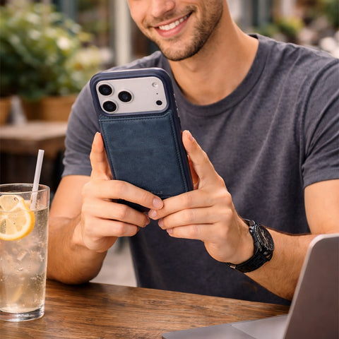 LEKCASE iPhone 17 series flip card holder phone case LEKCASE