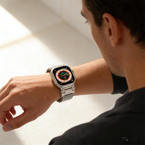 LEKCASE Apple Watch Stainless Steel Connector Strap LEKCASE