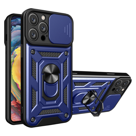iPhone Mech Protective Sliding Window Phone Case LEKCASE