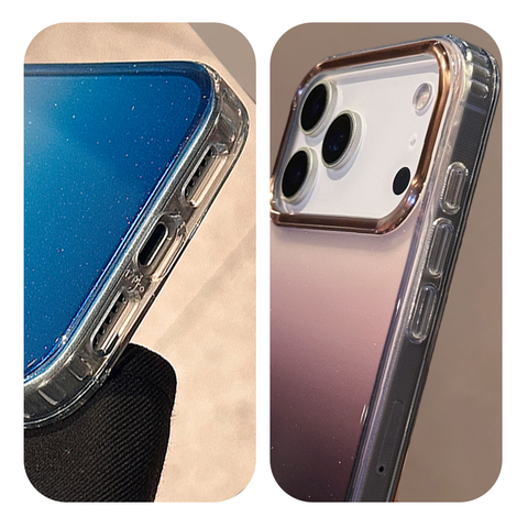 LEKCASE iPhone 17 Series Magnetic Transparent Gradient Shockproof Case LEKCASE