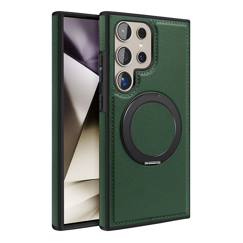 Swivel Stand Leather Case with MagSafe LEKCASE