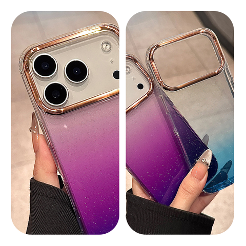 LEKCASE iPhone 17 Series Magnetic Transparent Gradient Shockproof Case LEKCASE