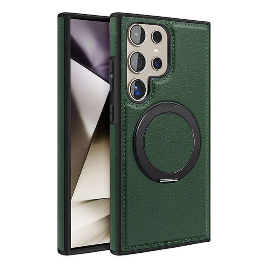 Swivel Stand Leather Case with MagSafe
